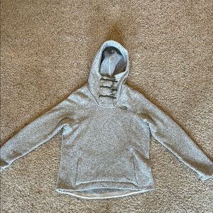 North Face Women's Gray Hoodie Sweater